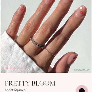 GLAMNETIC-PRETTY BLOOM FLORAL PRESS ON NAILS 💅